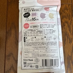 不織布マスク（未使用、未開封）の画像