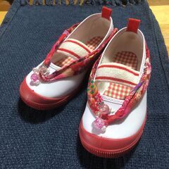 上履き草履　自作　七五三　お祭り　正月　16.0の画像