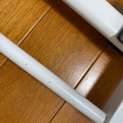 日本育児 ベビーズゲート　ホワイト 拡張フレーム付の画像