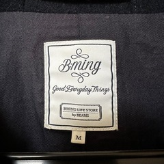 B Ming LIFE STORE by BEAMS Pコート　ネイビーの画像