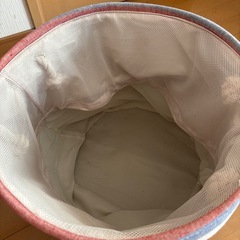 カバー付き ランドリーボックスの画像