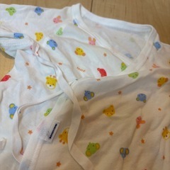 ミキハウス コンビ肌着 50 ほぼ未使用の画像