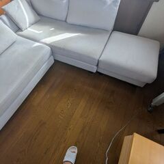 10/28引き取り限定●ソファセット　まだ使えます！の画像