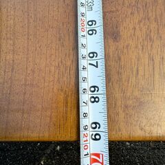 木製 ダイニングテーブル  脚取り外し可能 幅210cm×奥行96cmの画像