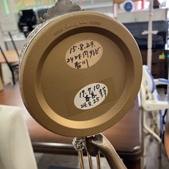 ロ 2510-655 CITIZEN 女神 振り子時計 通電確認済み ※裏面に記名有り 中古の画像