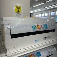 リユースのサカイ東金店 MITSUBISHI エアコン 21年製 2.2kw TJ15756の画像