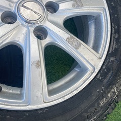 アルミ付きスタッドレスタイヤの画像