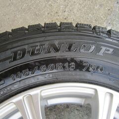 ★中古スタッドレスタイヤ・13インチ・軽自動車用・アルミ奇麗!!★の画像