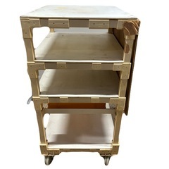 物置　棚　キャスター付　あげますの画像