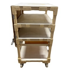 物置　棚　キャスター付　あげますの画像