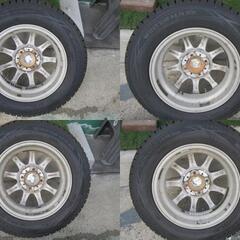 ★中古スタッドレスタイヤ・13インチ・軽自動車用・アルミ奇麗!!★の画像