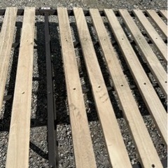 折りたたみすのこベッド シングルの画像