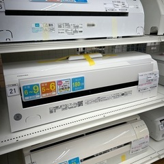 リユースのサカイ東金店 TOSHIBA エアコン 21年製 2.2kw TJ15757の画像
