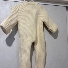 ベビー服ニット　ロンパースの画像