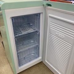 🧊レトロデザイン🧊Grand Line/グランドライン🧊2023年製🧊60L冷凍庫🧊GLE-F60GR🧊7234の画像