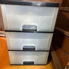 3段　収納ケースの画像