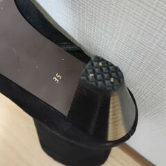 未使用ブーツ（スウェード風）　ブランド：Novusの画像