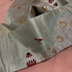 孔雀柄名古屋帯いかがでしょうか。の画像