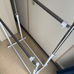 ニトリ(NITORI) 縦横伸縮ハンガーラック　の画像