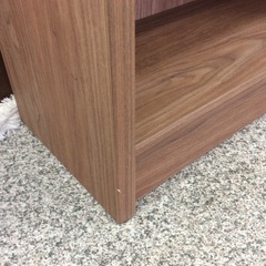 【上棚付き本棚】本棚　小島工芸 収納家具　サイドボード　キャビネット　オープンキャビネット　上棚付き　ブラウンの画像