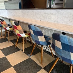 パッチワークチェアの画像