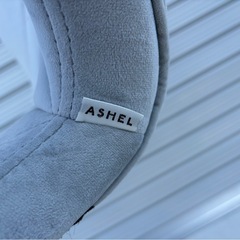 ASHEL ブリリアント 3脚 シャイニー ベロア キャスター ゴールド デスクチェア 回転チェア チェア 韓国風 mw0768の画像