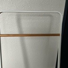 シンプルな洋服ラック洗濯物干しとしても⭕️の画像