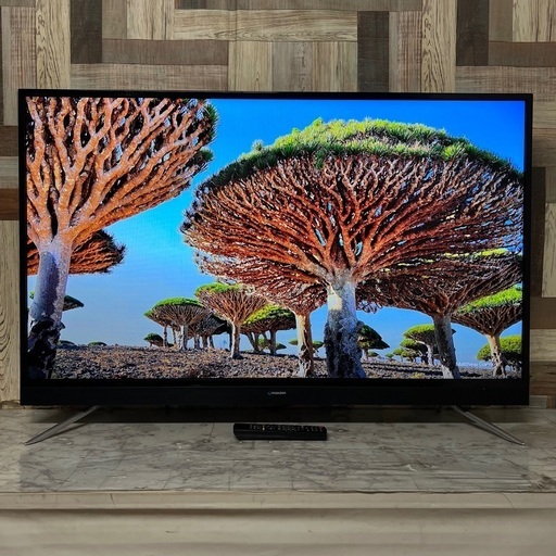 即日受渡❣️MAXZEN 50型TV。ゲームモード&外付HDD録画対応26500円