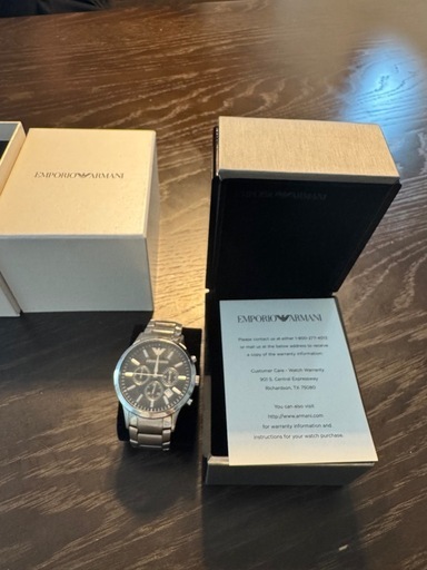 エンポリオアルマーニ　時計　ステンレス
