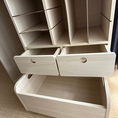 引越しで不要　子供用　収納棚の画像