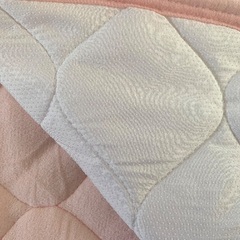 【未使用品】西川　暖かい敷きパッド　100×205cmの画像