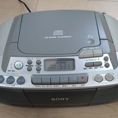 SONY CD ラジカセ  AM/FMの画像