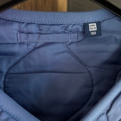 UNIQLO ウォッシャブルジャケット　140cmの画像