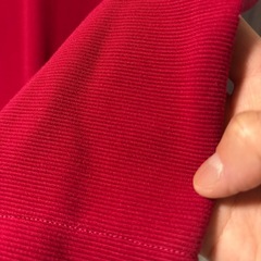 【UNIQLO】Mサイズくらい　ボルドー　ワンピースの画像