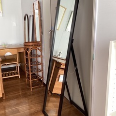 スタンドミラー【町田市再生家具】　252147の画像