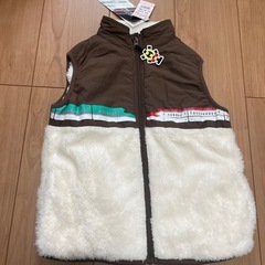 プラレール　新幹線　子供服　ベスト　トレーナー　の画像