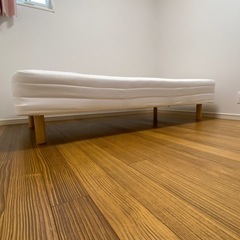 無印良品　シングルベッド　ポケットコイルの画像