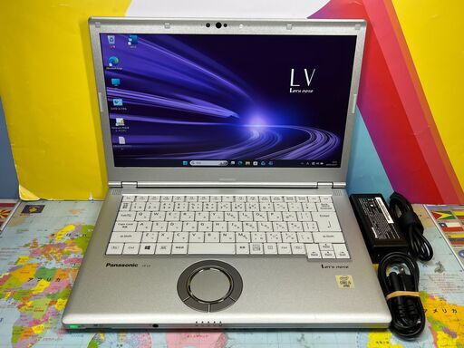 JC1059　美品 16GB・LTE レッツノート CF-LV9 14型 Office2024　大画面　大容量