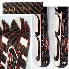 151cm カービングスキー 2点セット　板 ケスレー AEROSPEED 7.9 ブラック×ホワイト　ビンディング チロリア LR10　ジュニア・レディース　スキー　☆ PayPay(ペイペイ)決済可能 ☆ 札幌市 豊平区 平岸 平岸店の画像