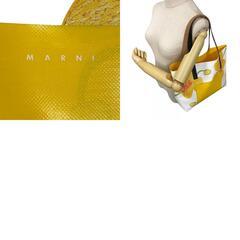 マルニ MARNI トートバッグ オーキッズ 花柄 イエローの画像