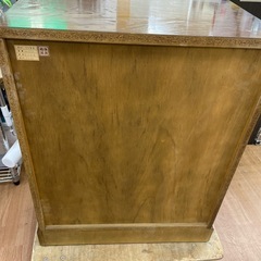 ☆ドリーム荒牧店☆ジモティー割引有☆【クリーニング済み】アンティーク5段チェスト　現状販売の画像