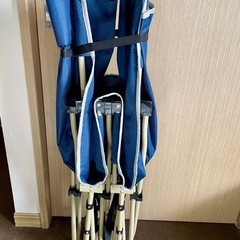 ❗「受け渡し決まりました」！❗折り畳み式簡易ベッドチェアの画像