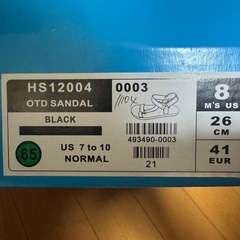[10/28,29限定]HAWKINS サンダル26cmの画像