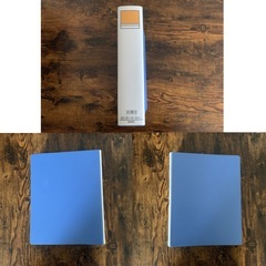 事務ファイル　パイプ式ファイル A4タテ 両開き とじ厚50mm ASKULの画像