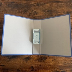 事務ファイル　パイプ式ファイル A4タテ 両開き とじ厚50mm ASKULの画像