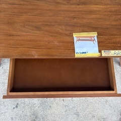 【引き出し付きリビングテーブル】クリーニング済み【管理番号12810】町の画像