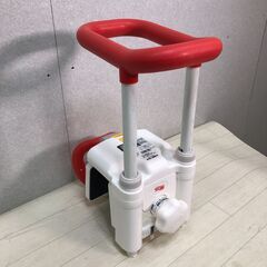 未使用品 安寿 アロン化成 高さ調整付浴槽手すり UST-130N  介護用品 入浴補助 転倒防止 手すり レッド【糸島市内 送料無料】　88297-3-②-008の画像