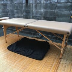 整体/エステ 木製折りたたみマッサージベッド V-004 ポータブル キャリーバッグ SEVEN BEAUTY の画像