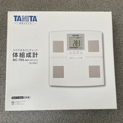 体重計　TANITA BC-765-WHの画像