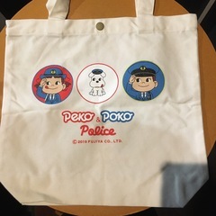 Peko & Poko Police トートバッグの画像